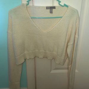 Long sleeve crop top